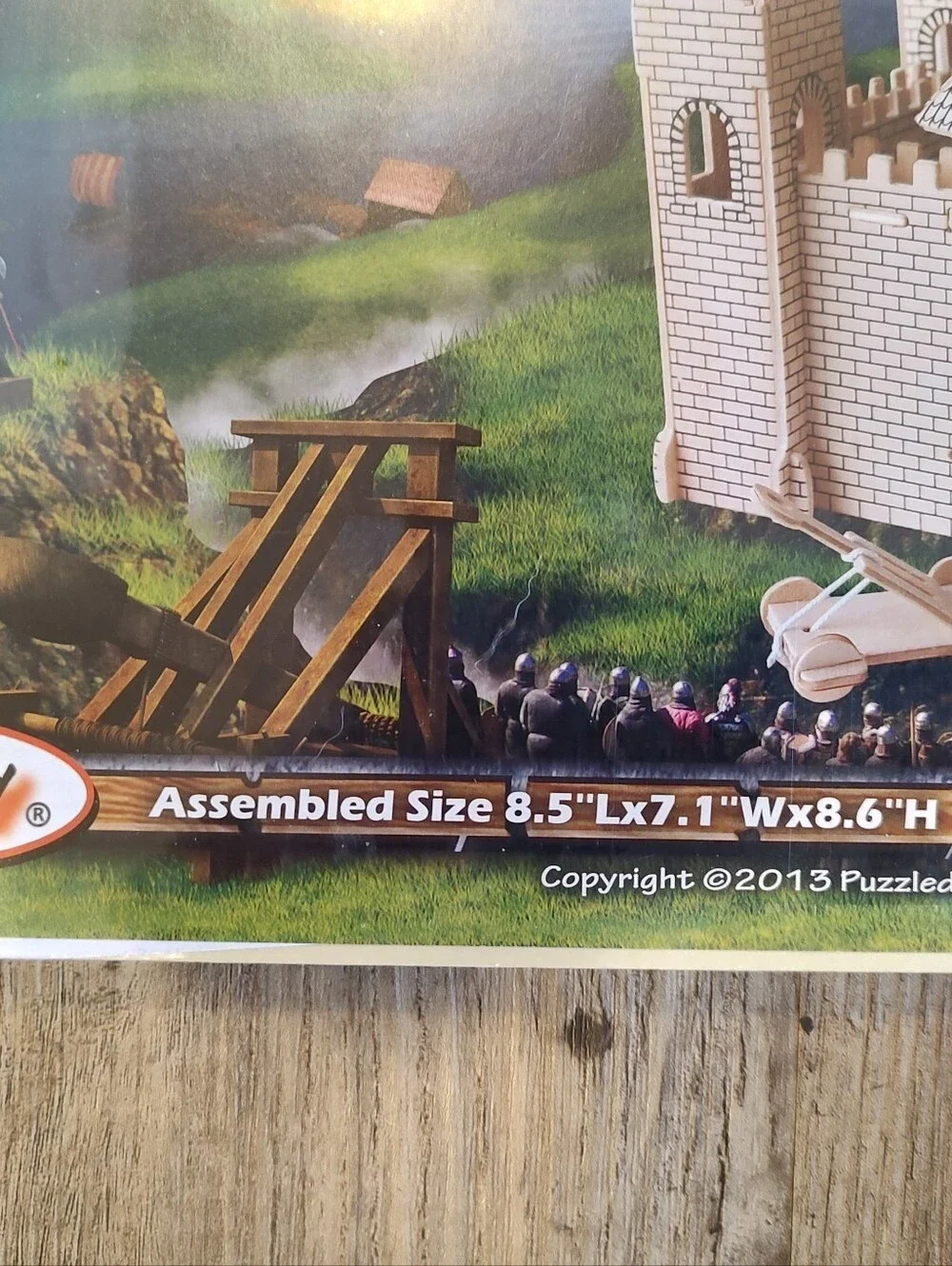 Puzzle 3D Wood Puzzle Castle Kit